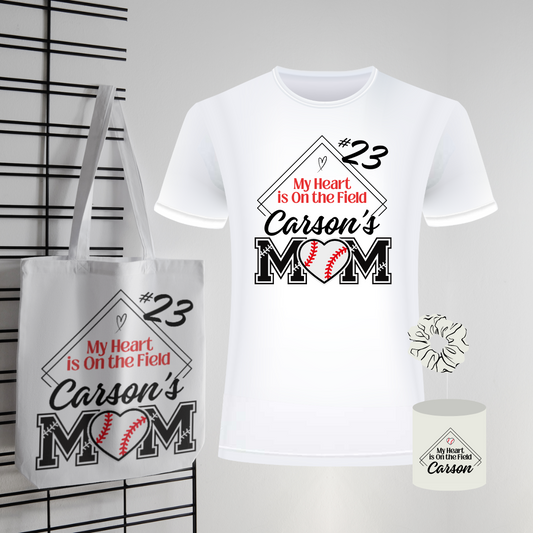 Personalized Heartfelt Sports Mom