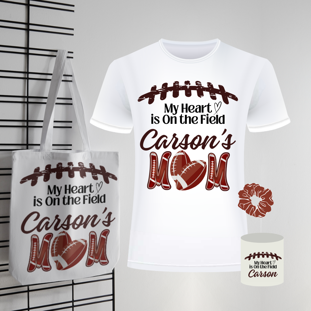 Personalized Heartfelt Sports Mom