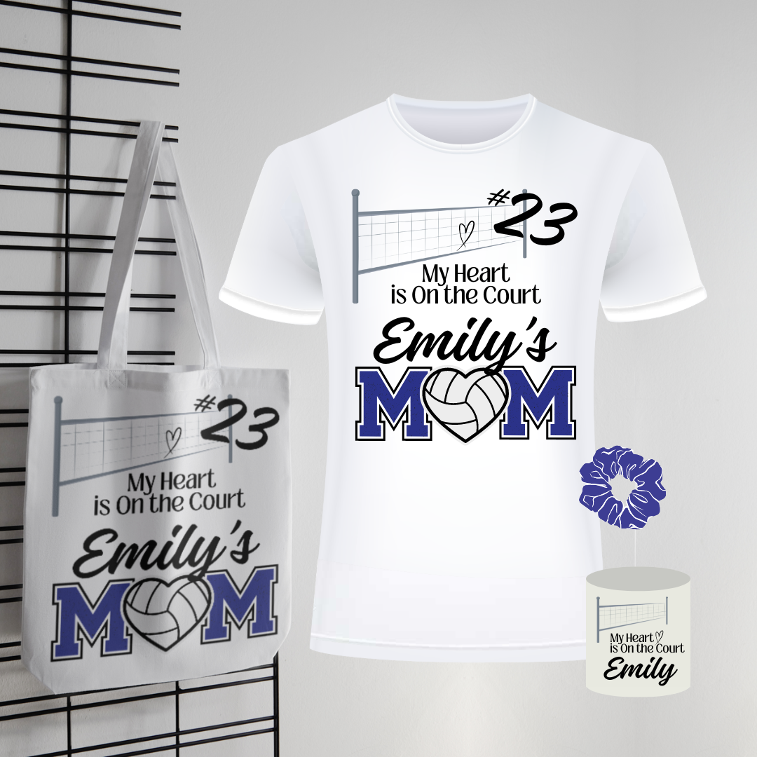 Personalized Heartfelt Sports Mom